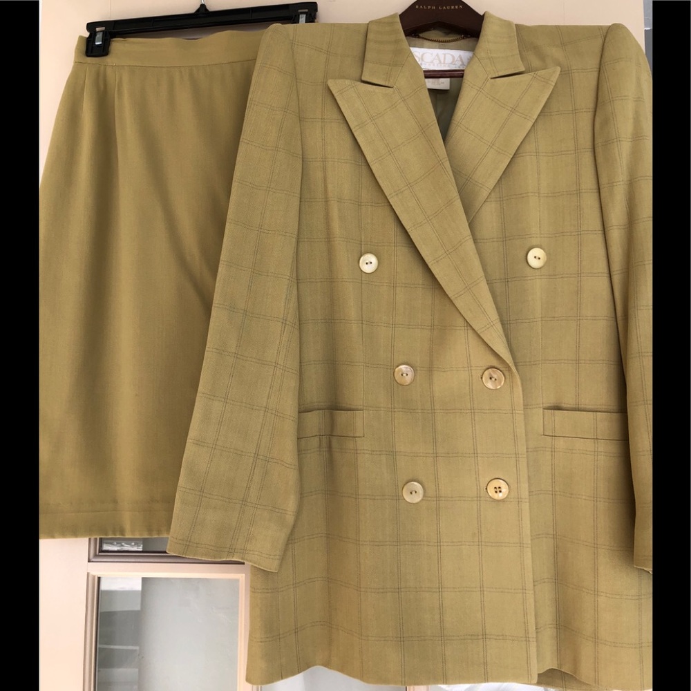 Escada by Margaretha Ley Jacket and Skirt Suit